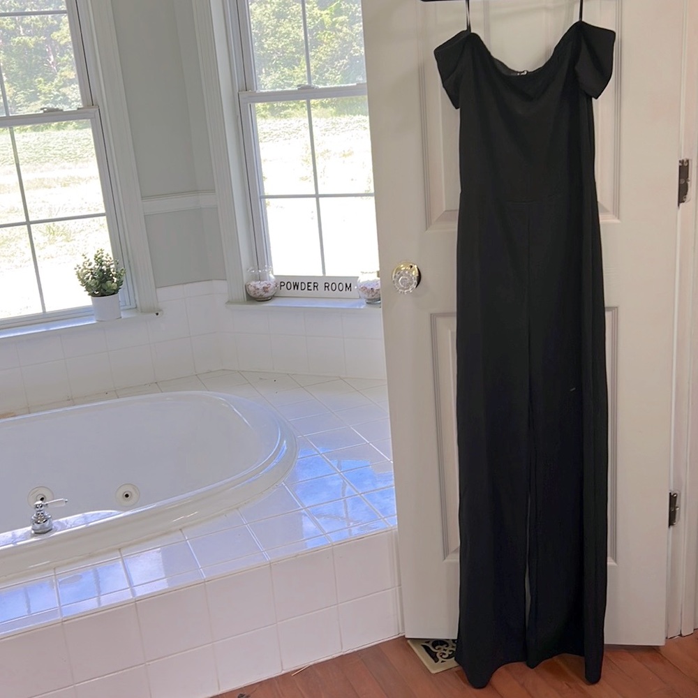 Black jumpsuit